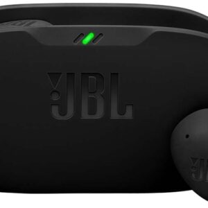 Fone de Ouvido Sem Fio, JBL, Bluetooth, Wave Buds 2, Intra Auricular, Sem Fio, Resistente À Água e Poeira - Preto