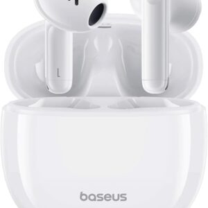 Fone De Ouvido Sem Fio Baseus E13 Bluetooth 5.3 (Branco)