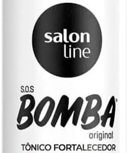 Salon Line, Tônico Capilar, SOS Bomba, Crescimento Capilar, Reparação e Força - Todos os Tipos de Cabelos, 100 ml