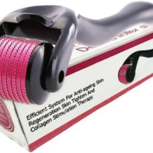 Derma Roller 0.5 Mm Para Rosto Couro Cabeludo E Corpo Microagulhamento Facial E Capilar Para Acne Manchas Rugas Crescimento De Cabelo E Rejuvenescimento Da Pele