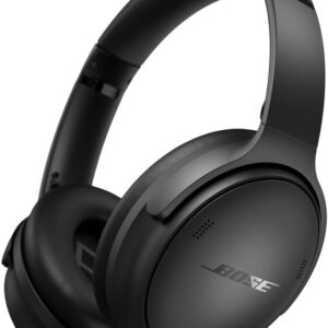 Fone Headphone Bose QuietComfort *Nova versão* com cancelamento de ruído Bluetooth, IPX4 resistente a suor e respingos (evolução do modelo Bose Quietcomfort 45) (Preto)