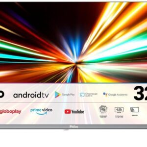 Smart TV Philco 32” Led Dolby Áudio Prata PTV32M9GACGB – 127 Volts