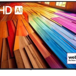 Smart TV 4K 50" LG UHD 50UT8050 Processador α5 Ger7 AI Alexa/Chromecast integrado Otimizador de Jogos webOS 24 Controle Smart Magic