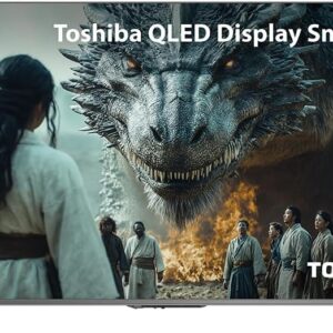 Smart TV QLED 50 4K Toshiba Google TV 3HDMI 2USB Wi-Fi
